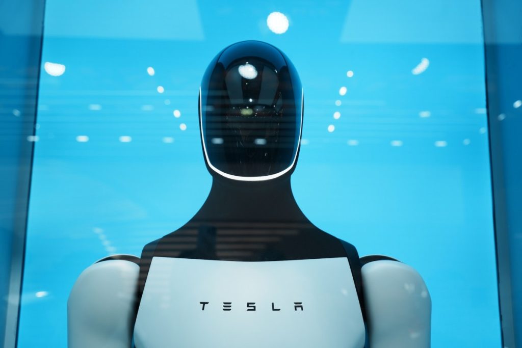 tesla-starts-optimus-robot-production-in-california-as-profit-falls-43%-|-techcrunch